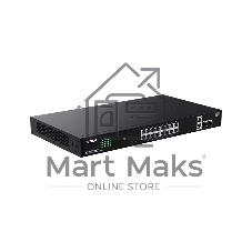 Коммутатор Tenda TEG2220P-16-250W, 16×1 Гбит/с PoE + 2×1 Гбит/с Uplink + 2×1 Гбит/с SFP, управляемый