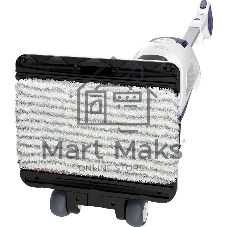 Пылесос вертикальный Tefal Clean&Steam VP7751WH белый, питание от сети, 1500 Вт, уборка влажная/комбинированная/паром/сухая, пылесборник 0.3 л