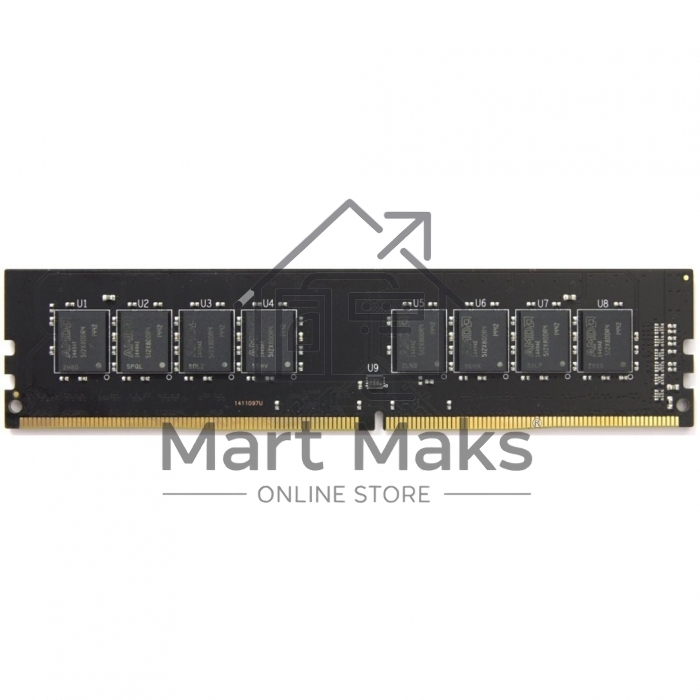 Оперативная память AMD 4GB DDR4 2400 DIMM(R744G2400U1S-UO) Performance Series, 1.2V, Non-ECC, CL15, Bulk