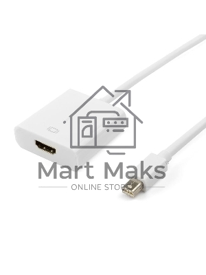 Переходник 0.1 m miniDisplayPort(m) <=> HDMI (f) (белый)