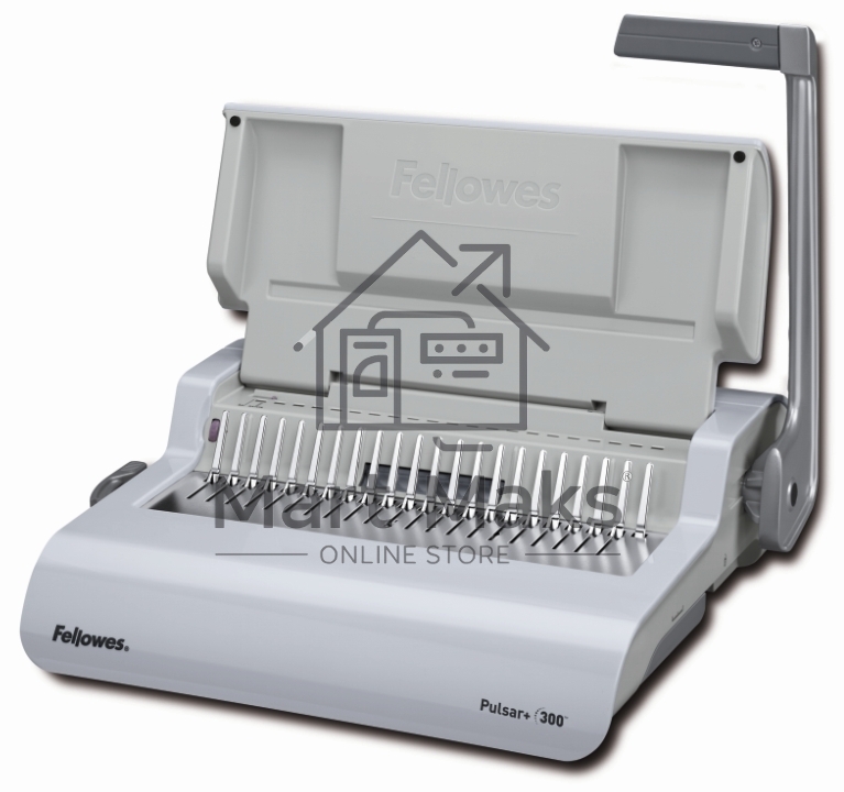 Переплетчик Fellowes Pulsar+ (FS-56276) A4/перф.17л.сшив/макс.300л./пластик.пруж. (6-38мм)