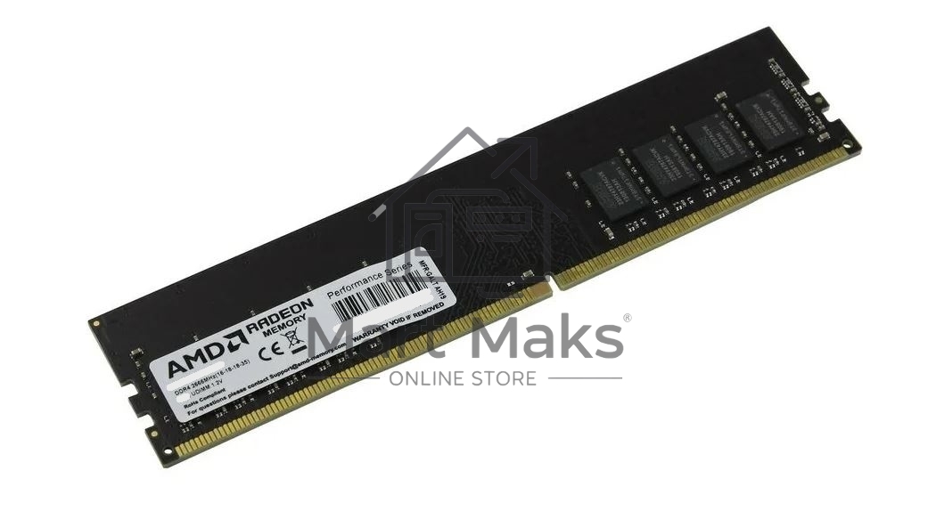 Оперативная память AMD Radeon R7, DDR4, 16GB (1x16GB), 2666MHz, CL16, DIMM, OEM