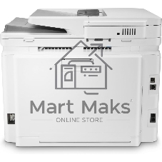 МФУ лазерное HP Color LaserJet Pro M283fdw (7KW75A), A4, цветной, печ. до 21 стр/мин., скан. до 26 стр/мин. (ч/б) 22 стр/мин. (цвет), 600 x 600 dpi (печать) 300x300dpi (скан), USB, RJ-45, Wi-Fi, Air Print, Mopria