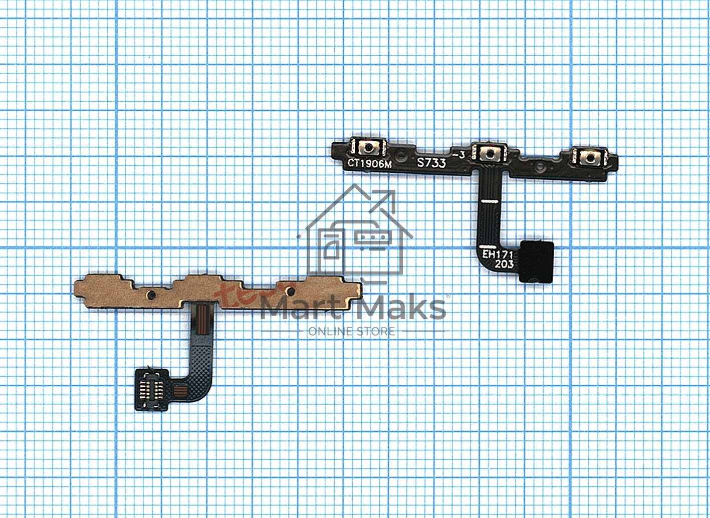 Шлейф кнопки включения и громкости для Huawei Mate 10 Pro