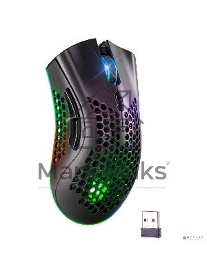 Мышь беспроводная Defender Warlock GM-709L черный, 2400 dpi, радиоканал, USB, кнопки - 8