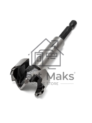 Набор сверл Форстнера (петельных) по дереву, 10-15-20-25-35 х 73мм, 5 шт, цилиндрический хвостовик KRANZ