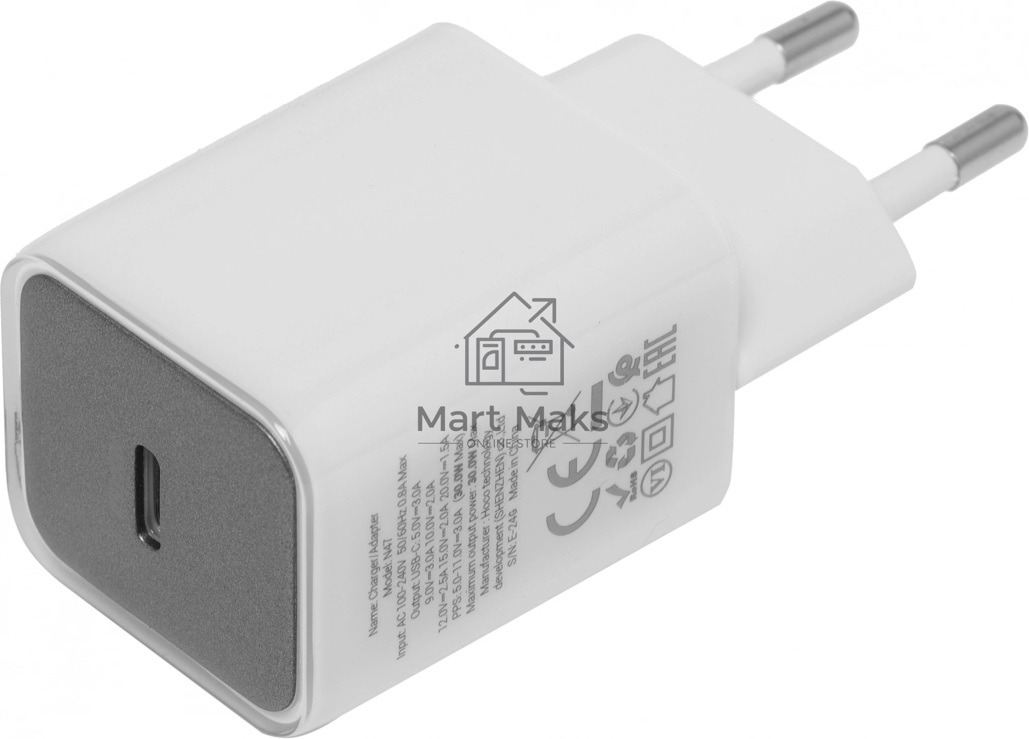 Сетевое зарядное устройство Hoco N47 Glorious 30W 3A (PD) PD30W