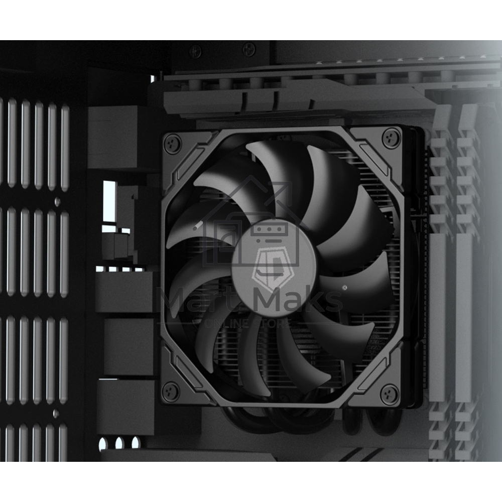 Вентилятор ID-Cooling TF-9215-K черный 92мм 2800rpm 35.2db 4-pin