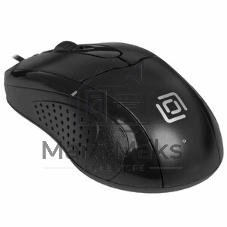 Мышь проводная Oklick 305M черный, 1000 dpi, USB, кнопки - 3