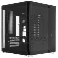 Корпус без блока питания Корпус JONSBO TK-1 Black 2.0 MATX без БП, mini-ITX, micro-ATX, черный