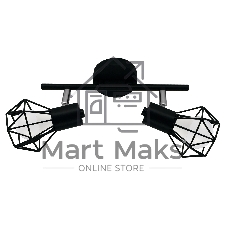 Светильник Ambrella light TR8621/2 BK/CH черный/хром E27*2 max 40W 260*91*175
