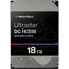Жесткий диск SATA 18TB 7200RPM 6Gb/S 512MB DC HC555 WUH722018CLE6L4_0B48723 WESTERN DIGITAL