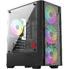 Корпус Bloody CC-124-BK, Mini-Tower, чёрный