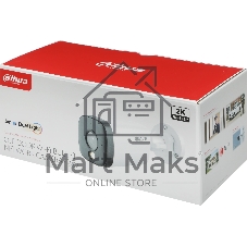 Камера видеонаблюдения Dahua DH-IPC-HFW1339DTK2P-SAW-IL-0280B, IP, 3 Мп, 2.8 мм, белая