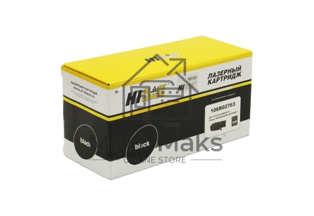 Расходные материалы Hi-Black 106R02763 Картридж для Xerox Phaser 6020/6022/ WC 6025/6027 (Hi-Black) 106R02763, BK, 1К