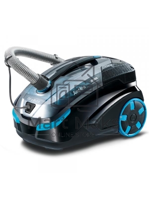 Моющий пылесос Thomas DryBOX Amfibia черный/голубой, 325/1700 Вт, уборка влажная/сухая/сбор жидкости, пылесборник контейнер 2.6 л