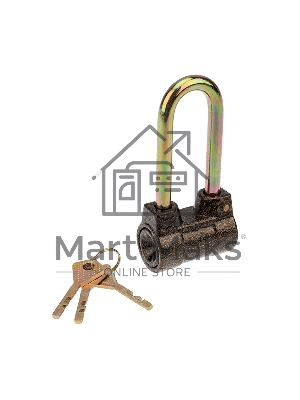 Замок навесной БР-55 ДД ЧЕТЫРЕ СЕЗОНА