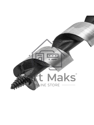 Сверло Matrix по дереву шнековое, 25x230 мм, 6-гранный хвостовик