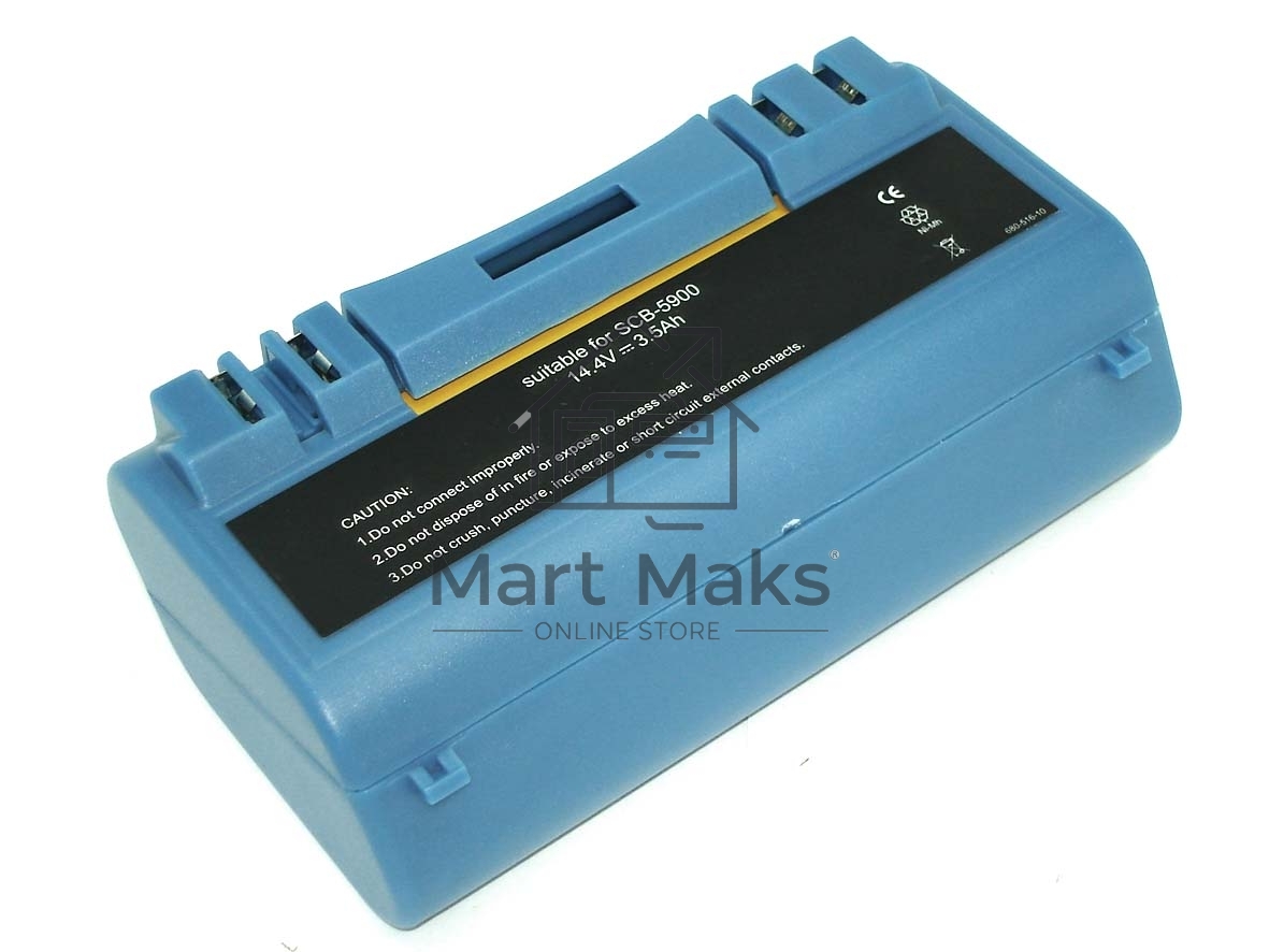 Аккумулятор для iRobot Scooba 330, 340, 380, 6000, 5800, 5950, 5999 3.5Ah 14.4V Ni-Mh oem
