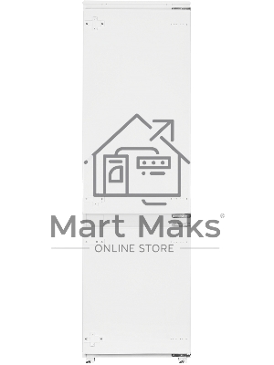 Встраиваемый холодильник Kuppersberg NBM 17863, Габариты(ВхШхГ):178.5x54x54,5; Перенавешиваемые двери, Класс энергопотребления А++ (222 кВт/ч), No-frost, 182л/59л, Уровень шума: 41 Дб