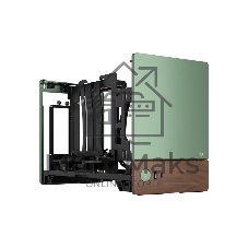 Компьютерный корпус без блока питания Fractal Design Terra, Mini-Tower, no fans, 1xUSB-A 3.0 + 1xUSB 3.2 Type-C, SFX PSU Support, mITX Jade
