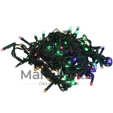 Гирлянда Neon-night Нить 10м, постоянное свечение, белый ПВХ, 230В, цвет: Мультиколор