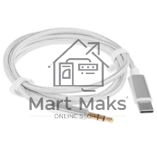 Кабель-переходник USB Cablexpert CCAB-CM35M-1M-W, Type-C/Jack3.5, Mobile, 1м, белый, коробка