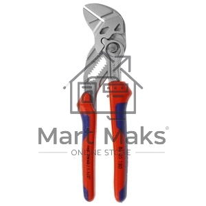 Ключ трубный переставной KNIPEX KN-8605180T хромированные180 мм