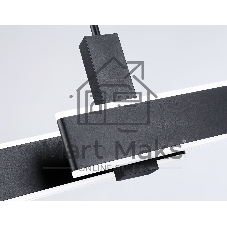 Светильник Ambrella light FA6667 BK черный 42W 3000K-6400K 640*30*900 (Без ПДУ)