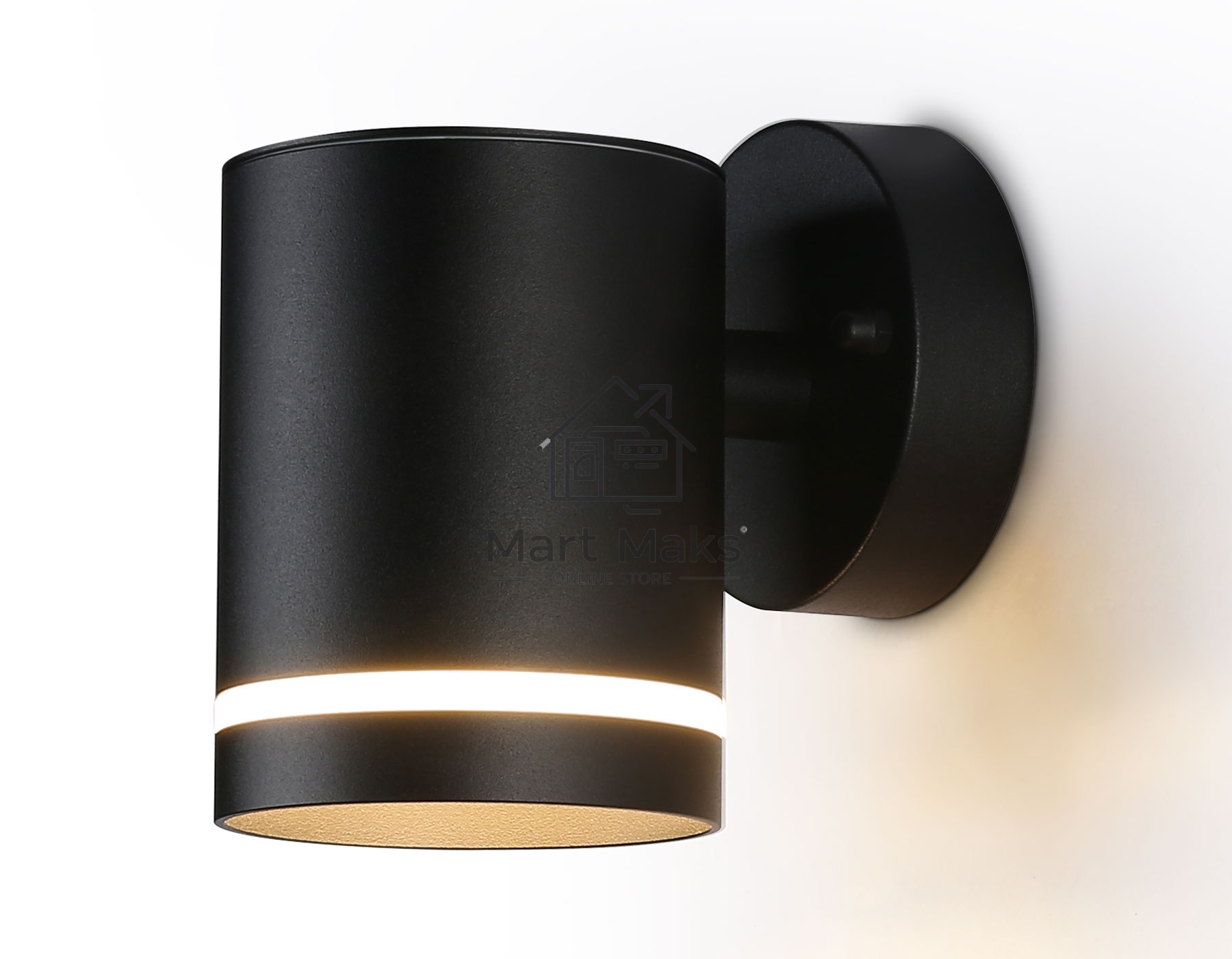 Светильник Ambrella light ST3327 BK черный IP54 GX53 max 15W 110*85*125