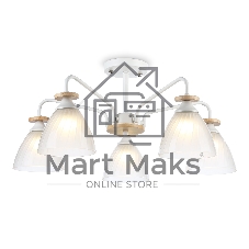 Светильник Ambrella light TR9567/5 WH/FR белый/белый матовый E27/5 max 40W D620*250