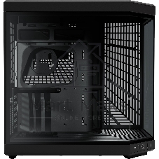 Корпус без блока питания Case HYTE Y70, Midi-Tower, TG, no fans, 2xUSB-A 3.2, 1xUSB Type-C, E-ATX, ATX, mATX, mITX Black