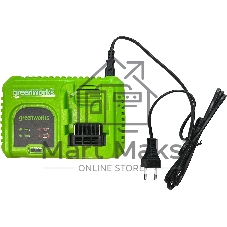 Быстрое зарядное устройство GreenWorks G40UC5, 40V, 5А(2945107)