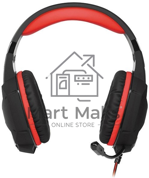 Игровые стереонаушники с микрофоном SVEN AP-G988MV, черный-красный Игровые стереонаушники с микрофоном SVEN AP-G988MV, черный-красный