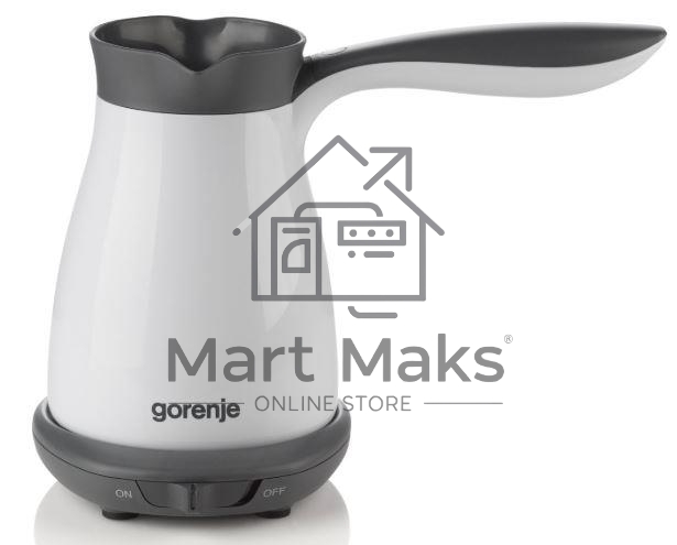 Электрическая турка Gorenje TCM330W белый, исп. кофе - молотый, 0.33 л, 550 Вт.