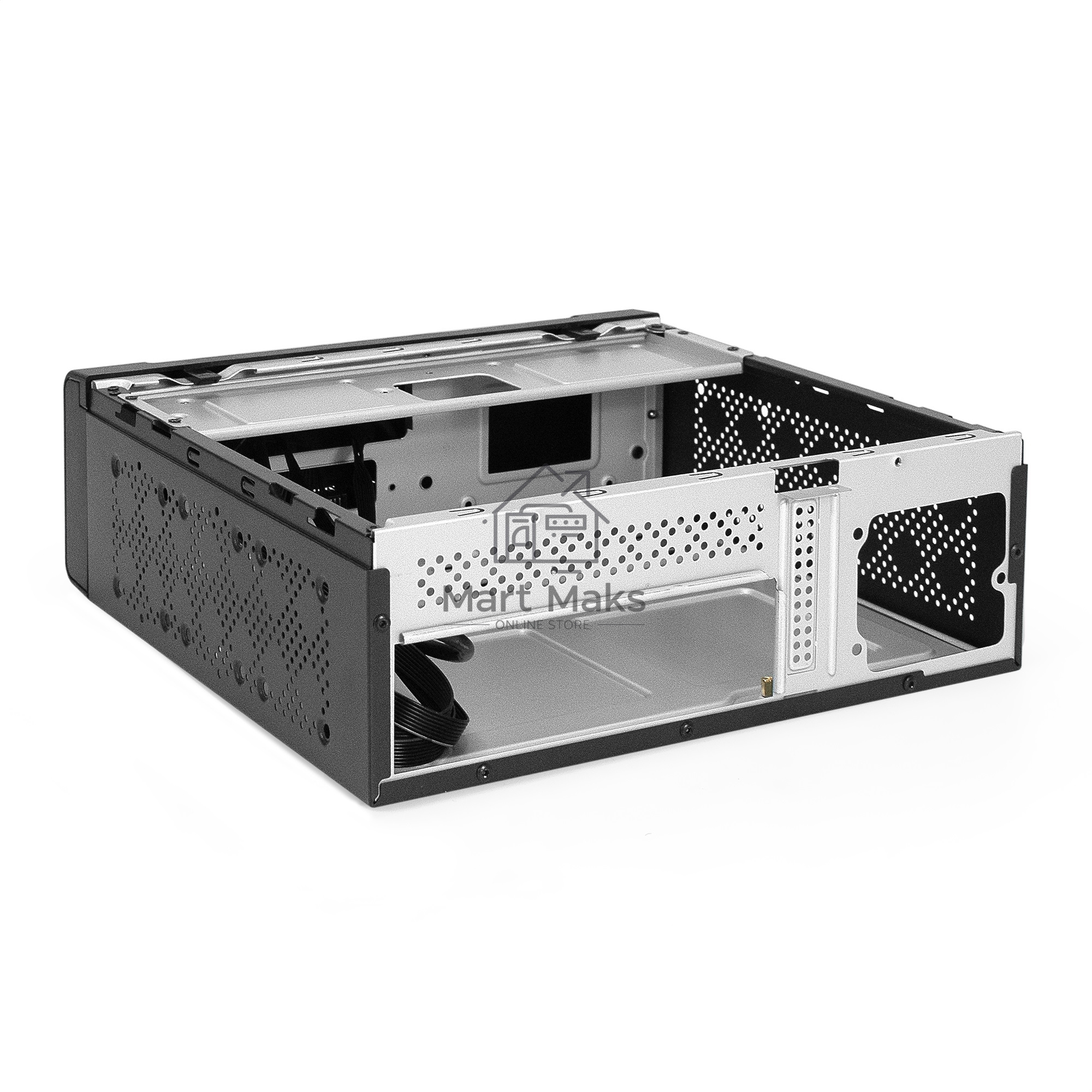 Компьютерный корпус Desktop ExeGate EX294018RUS FL-102 (mini-ITX, без БП, 2*USB+1*USB3.0, аудио, черный)