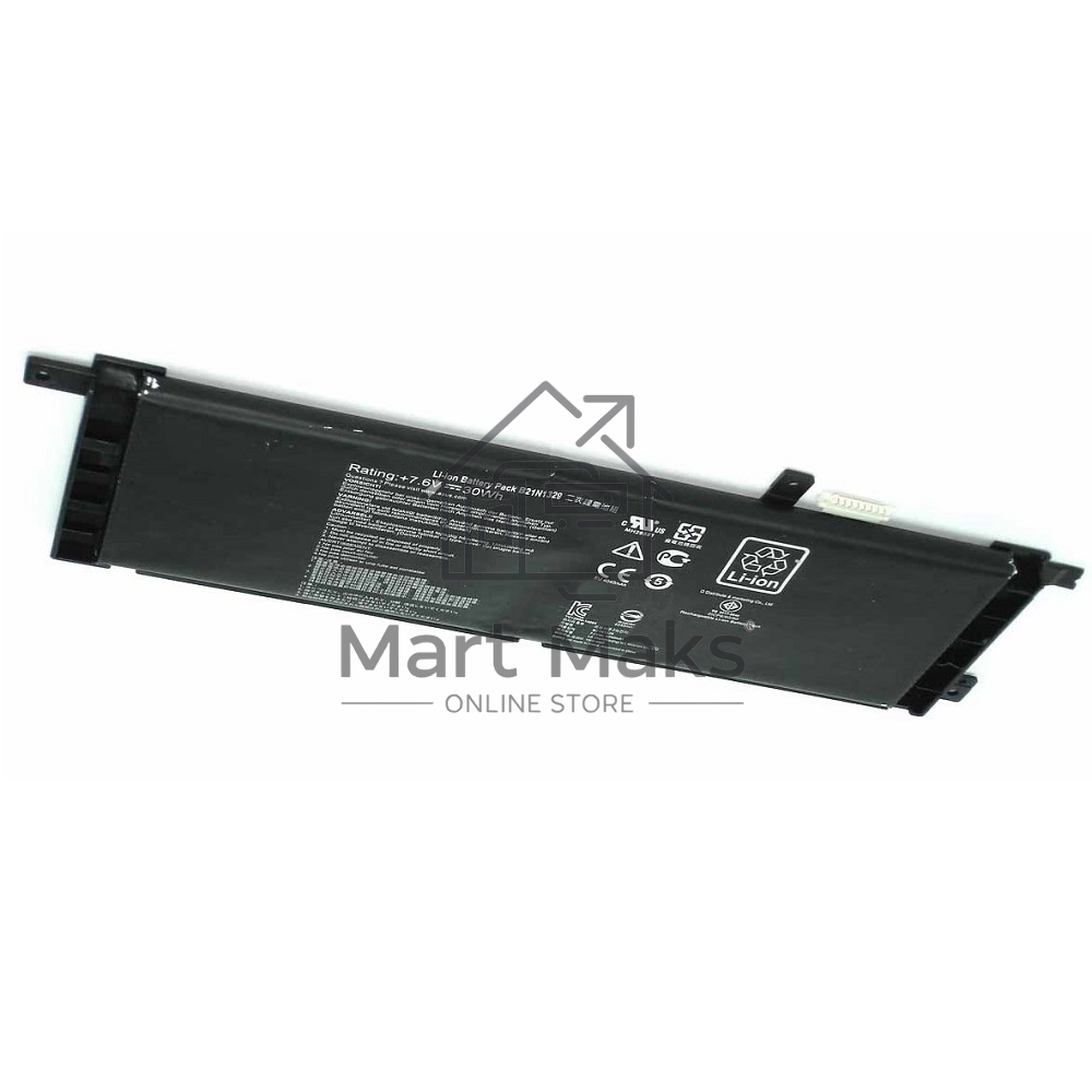 Аккумуляторная батарея для ноутбука Asus X453MA 7.2V 30Wh