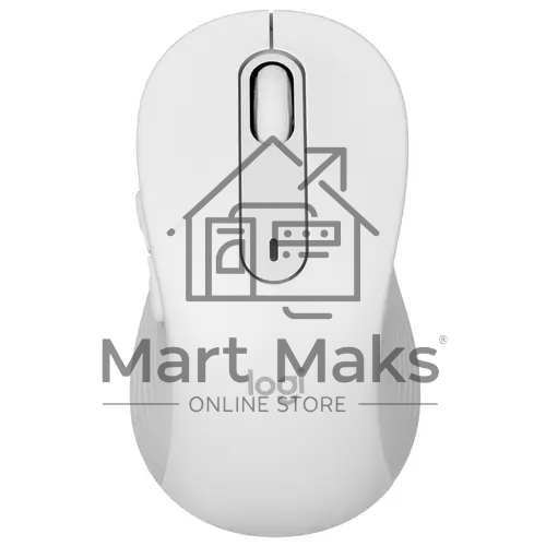 Мышь беспроводная Logitech Signature M650 белый, 4000 dpi, радиоканал, Bluetooth, USB, кнопки - 5
