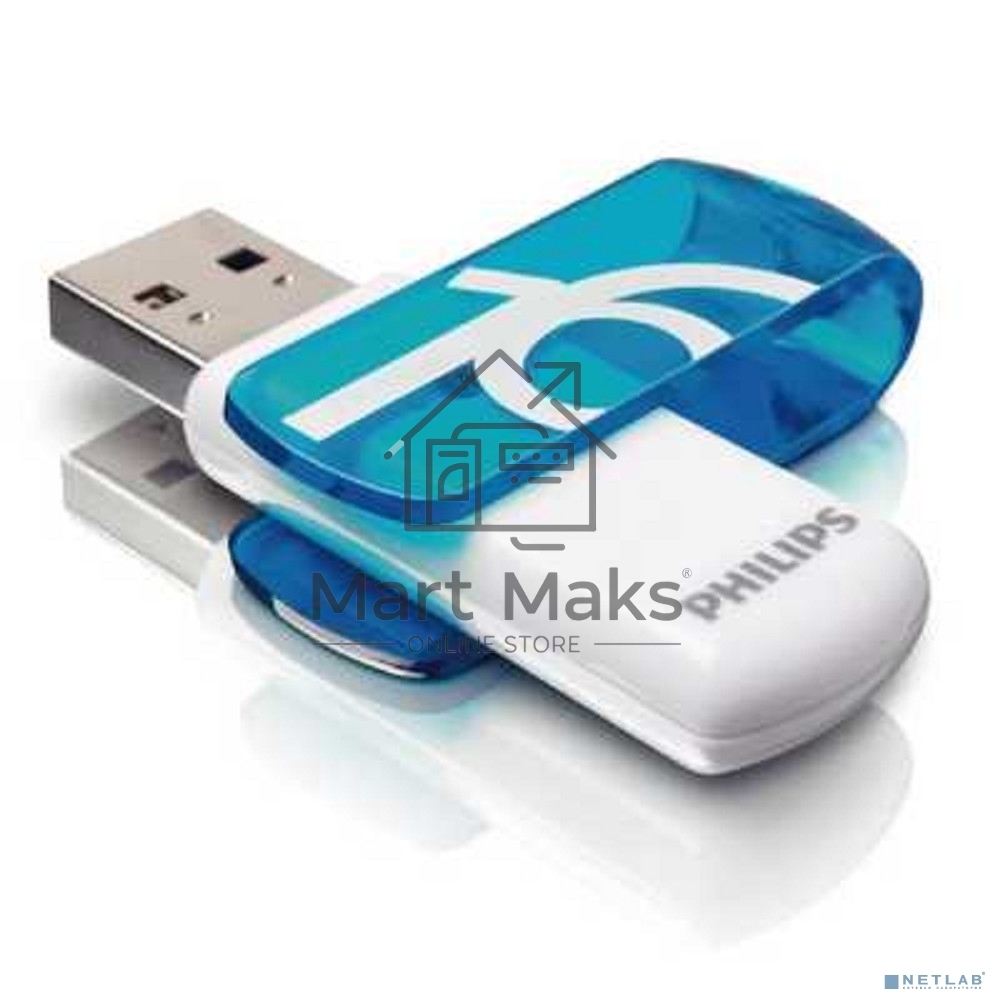 Флешка USB R/W 16GB PHILIPS VIVID3.0 16GB, USB 3.0