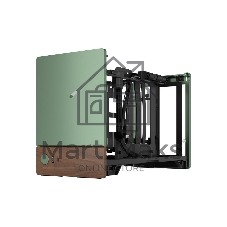 Компьютерный корпус без блока питания Fractal Design Terra, Mini-Tower, no fans, 1xUSB-A 3.0 + 1xUSB 3.2 Type-C, SFX PSU Support, mITX Jade