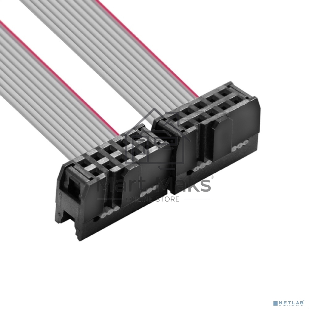 Планка портов в корпус 1xCOM ExeGate BrctDB91 (Com 10-pin (F) --> RS232 DB9 Male, кабель 20см)