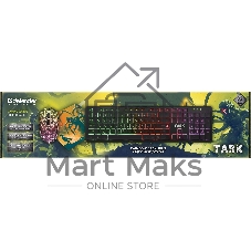 Комплект клавиатура+мышь Defender Tark C-779 проводной, USB, 2400 DPI, чёрный