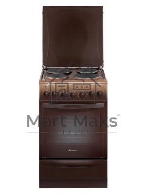Плита электрическая Gefest 5140-02 0038 коричневый, конфорок 4 электрических, духовка 55 л, 50 см x 85 см x 58.5 см