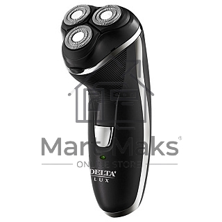 Бритва электрическая Delta LUX DL-0725 черный: 3 Вт, аккум. 2,4 В