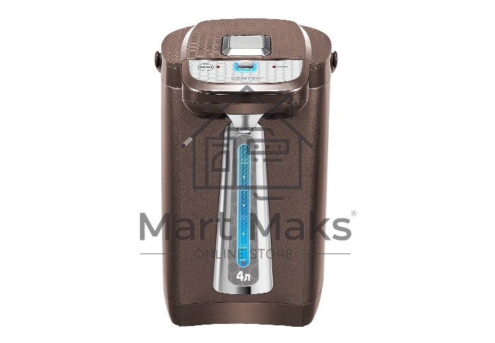 Термопот Centek CT-0094 (Шоколадный) 4л, 750Вт, 2 способа подачи