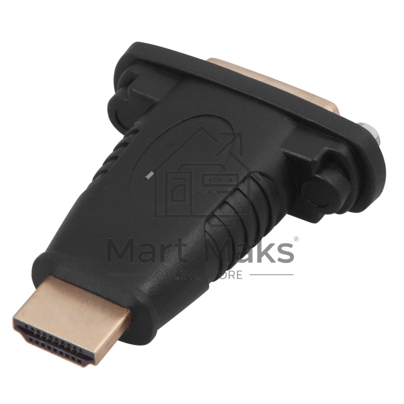 Переходник штекер HDMI - гнездо DVI-I Rexant