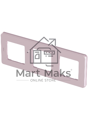 Рамка 3 поста розовый Inspiria