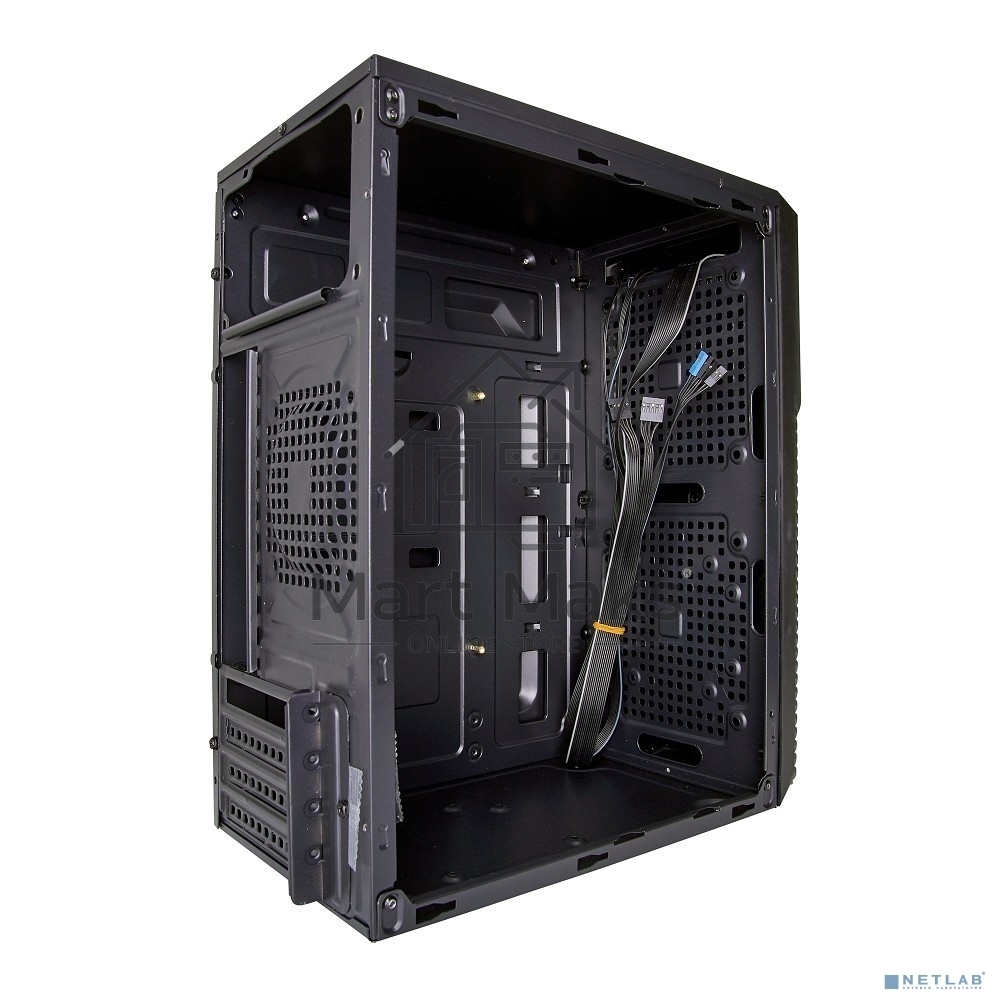 Компьютерный корпус Minitower Exegate BAA-103 Black, mATX, <без БП>, 2*USB, Audio