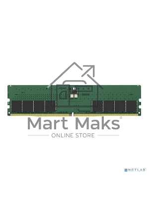 Оперативная память Kingston ValueRAM, DDR5, 32GB (1x32GB), 5600MHz, CL46, DIMM