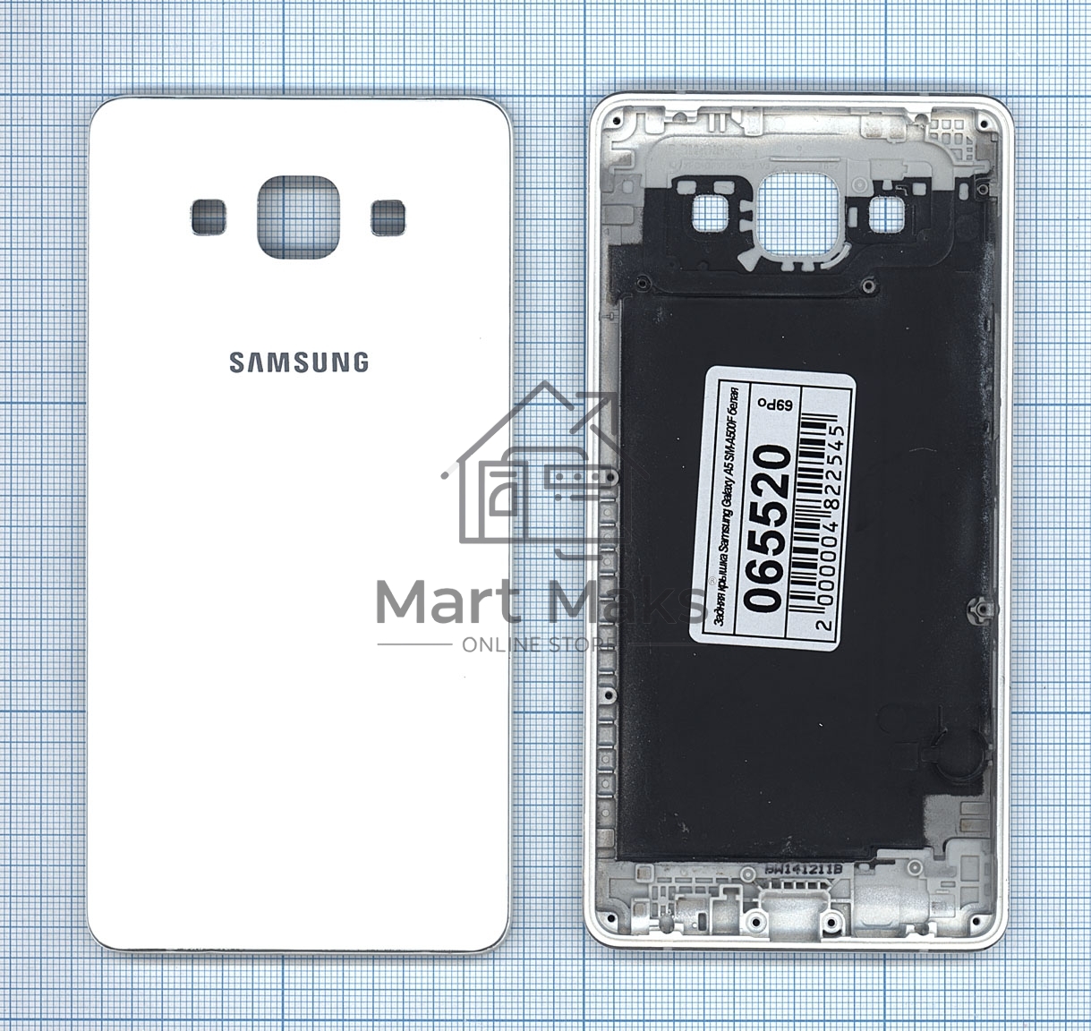 Задняя крышка для Samsung Galaxy A5 SM-A500F  белый